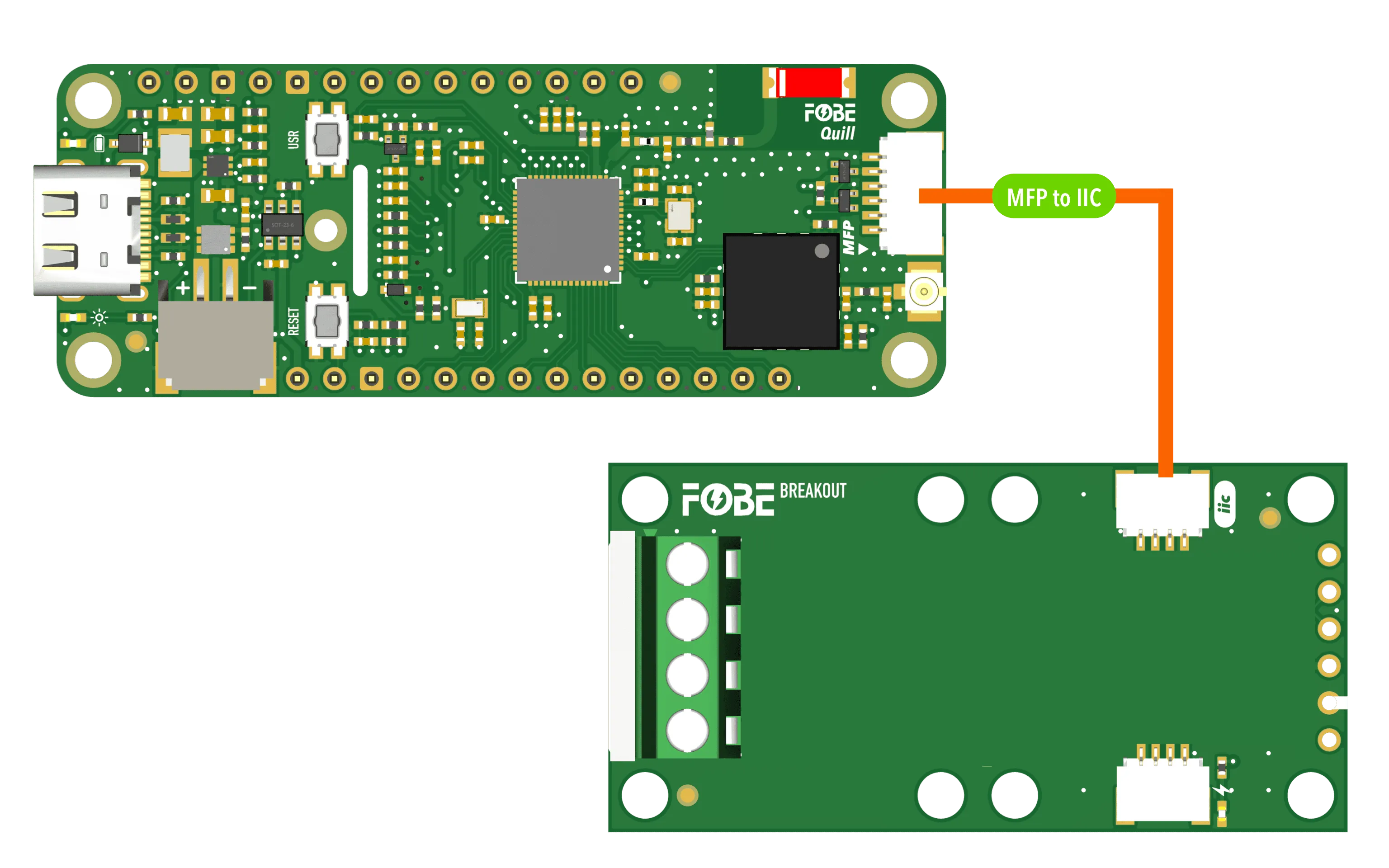 FoBE Breakout ADS1115 Connection